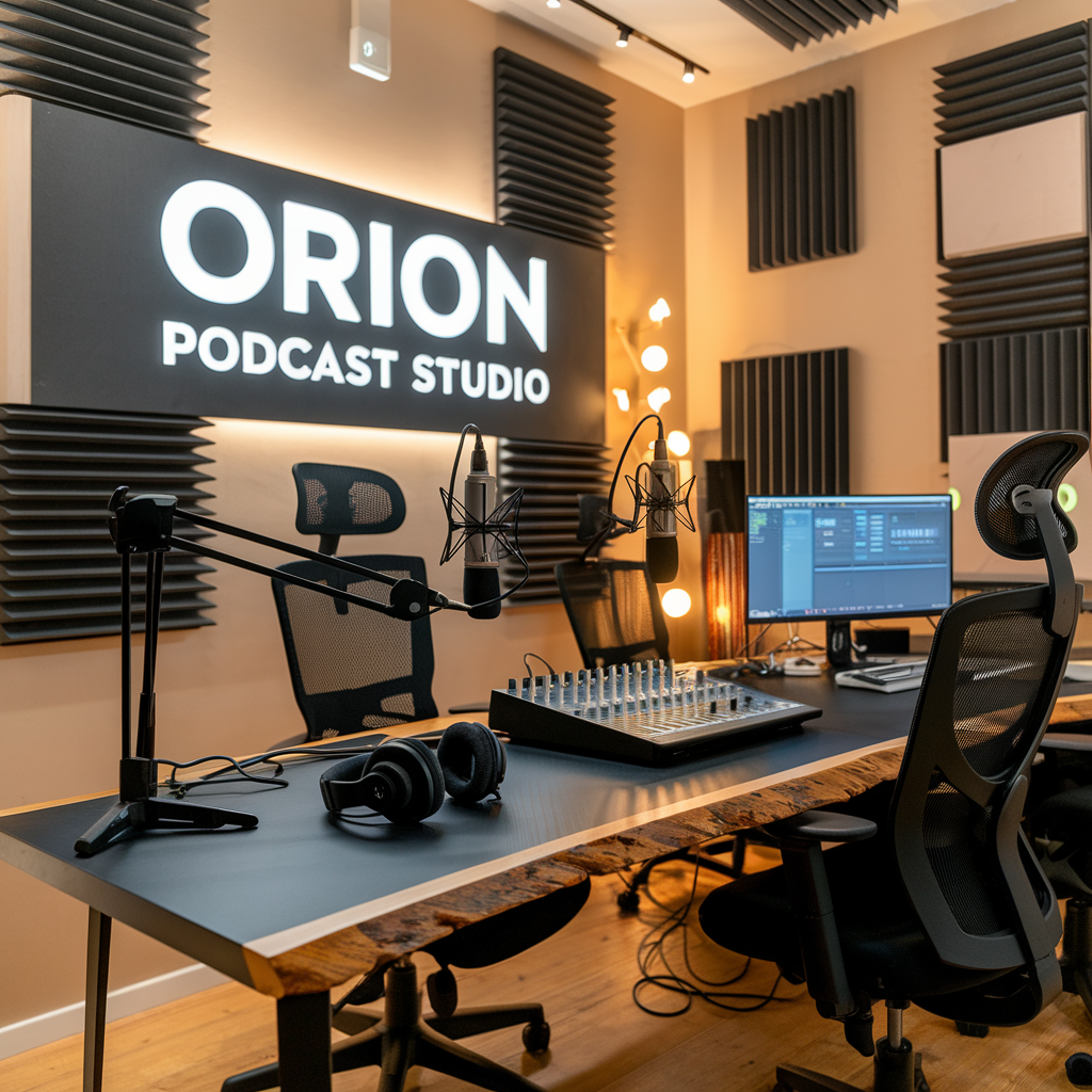 Louer un studio de podcast à Rouen chez Orion